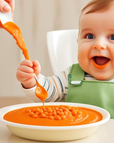 Receita de papinha de feijão para bebe de 6 meses