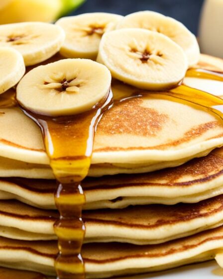 Receita de Panquecas de Banana para Bebês Saudáveis